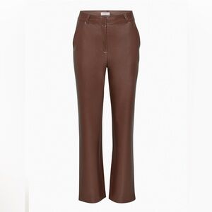 Babaton Leather Trousers